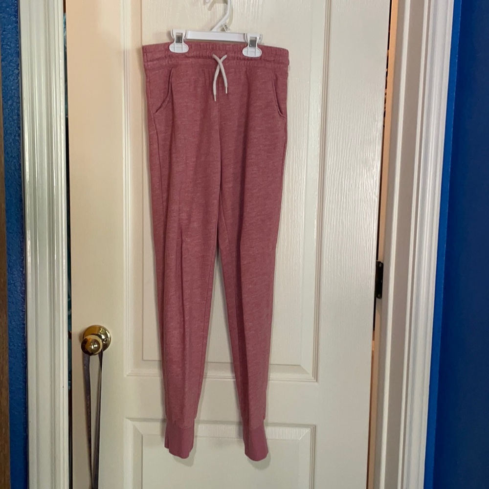 Pink sweatpants